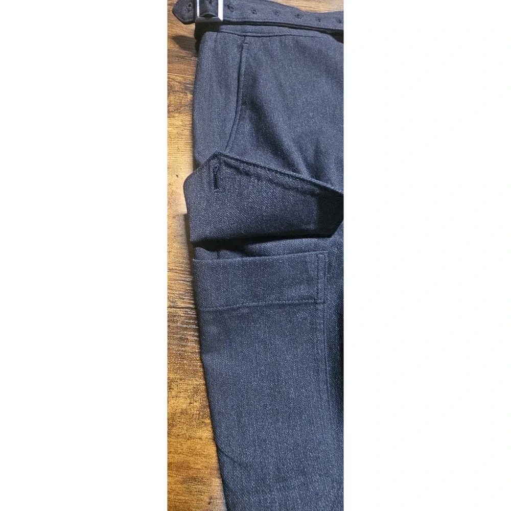 Todd Snyder Men's Private White Gurkha Trouser Black Pants Size 38x30